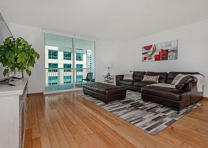 Miami Condo With City & Ocean Views