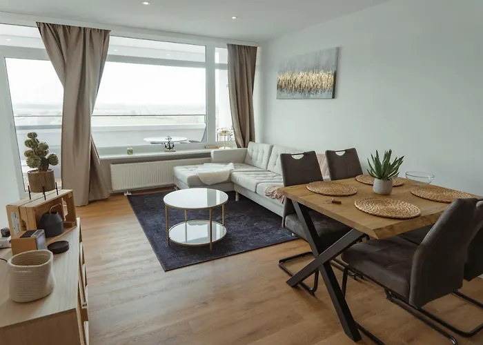Wolkenloft mit Meerblick und Schwimmbad - Haustiere willkommen
