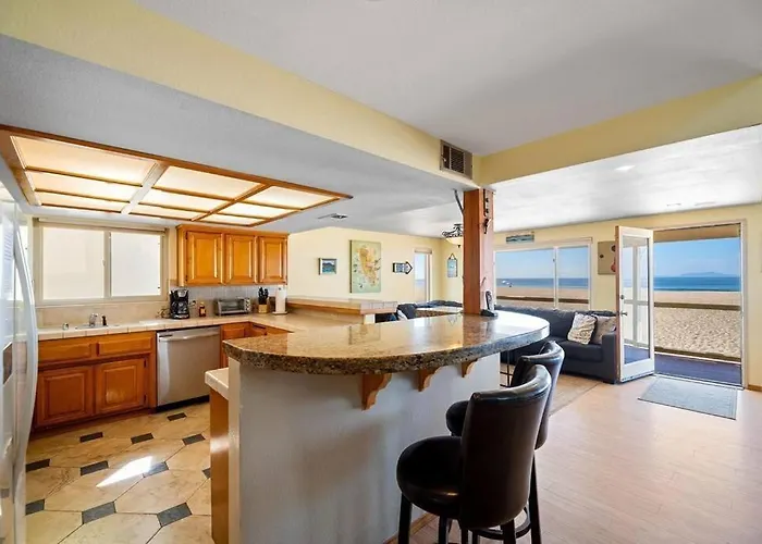 Beautiful Ocean Front Coastal Sunset Beach House