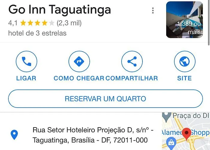 Hotel Taguatinga Flat - conforto e requinte - Apto 416