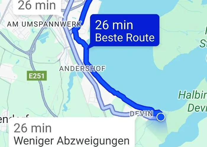 Wohnung am Meer mit Garten