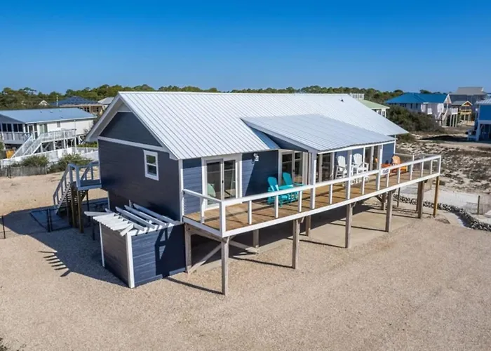 St. George Island Beach House W/ Balcony & Gulf Views