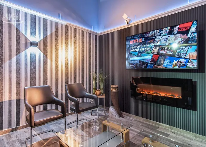 Traumhaftes Appartement mit Privatstrand - Odins Blick Wohnung 21 - ruhige Gartenanlage, Sauna