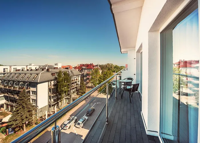 Aurum Aparthotel - Nowe Apartamenty blisko Plaży - Neue Appartements in Strandnähe