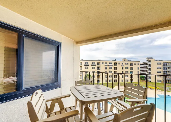 Walk To Indian Beach: Condo W/ Ocean-View Balcony
