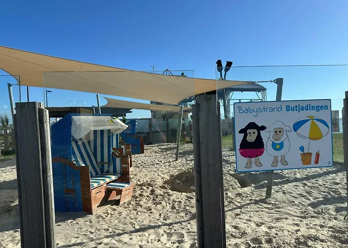 Kleine NordseePerle in Tossens mit Balkon - Ferienwohnung 648