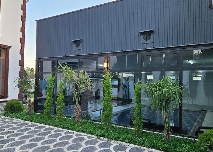 Gabala Milan Villa, Indoor Heated Pool And Jacuzzi With Garden View