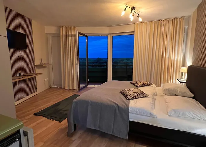 Apart-Hotelzimmer mit Bergblick in Bad Essen