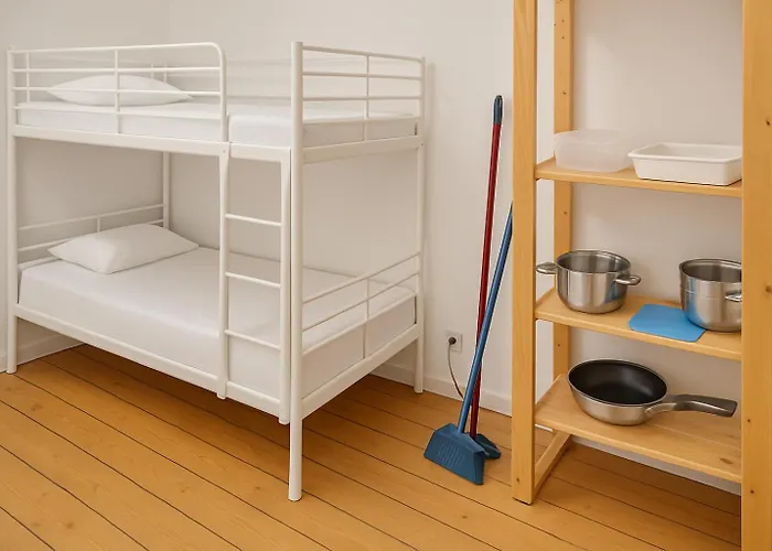 Bett Im Durchgangszimmer
