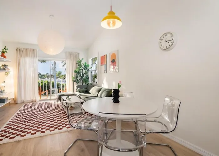 Modern Bauhaus Condo With Pool