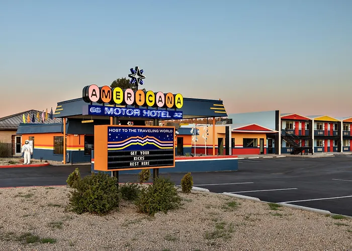 Americana Motor Hotel In Flagstaff Near Nau & Downtown