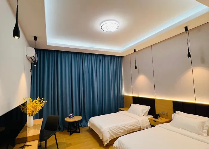 Times Mansion Hotel - Single size twin bed