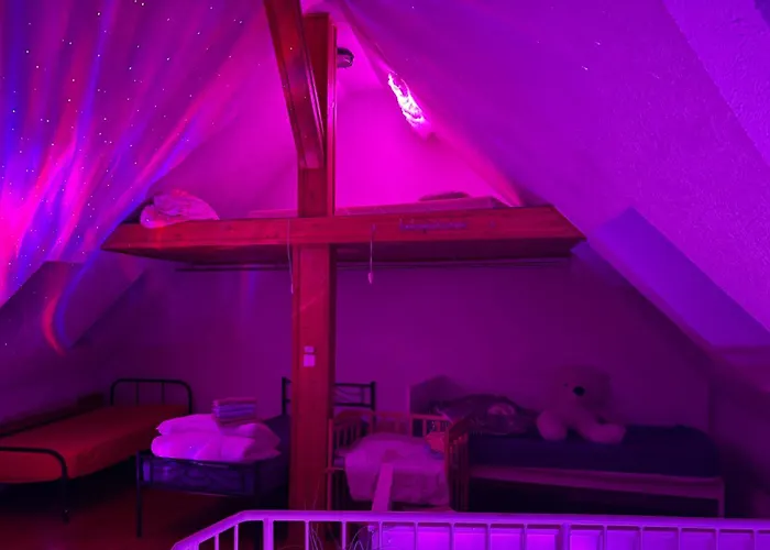 Sky Harmony Penthouse mit Wasserbett, Jacuzzi und Grill