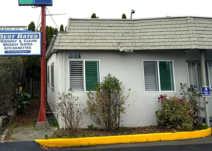 6 Rivers Motel Fortuna Near Hwy 101