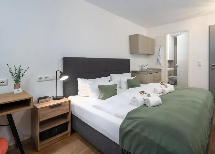 dreamcation Altstadthotel Regensburg, Mikro Apartments mit Küche