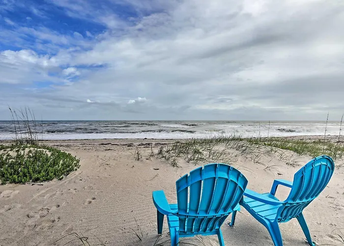 Beachfront Home Fire Pit Hammock Lots Of Amenities