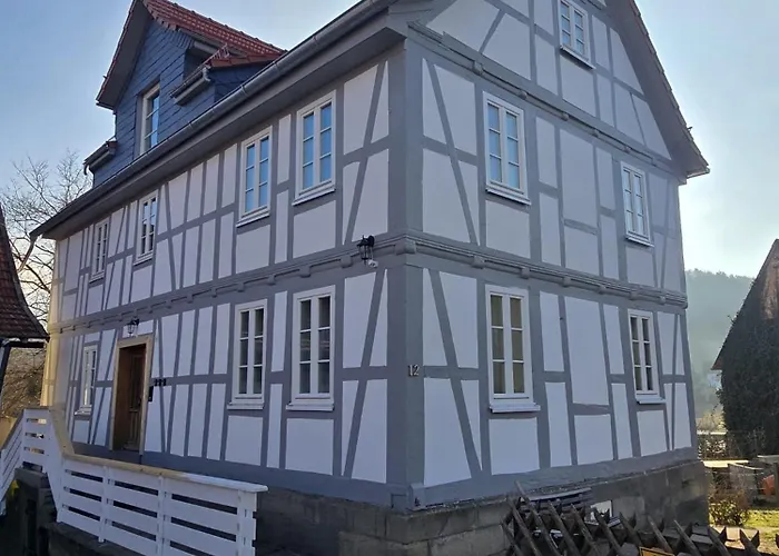 Dreibettzimmer mit Gemeinschaftsbad und Küche Großenbach