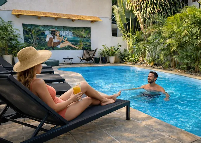 Sous Le Badamier Quiet Boutique Hotel With Pool Near Grand Baie