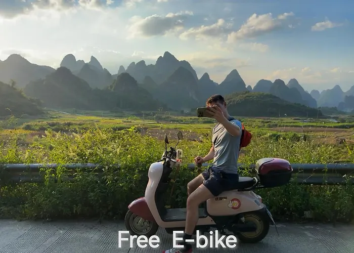 Guilin Village Creek Inn & Free Pick Up Service Over Three Nights