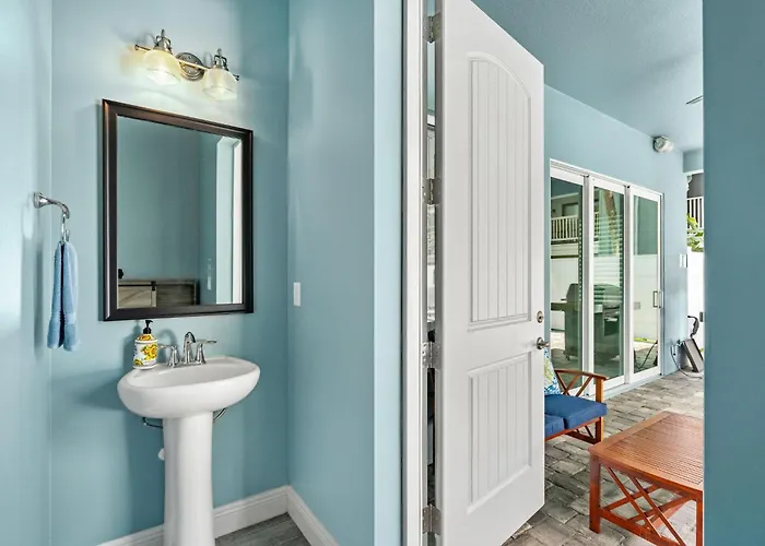 Sea Haven - Private Beach Home Near Orlando - Heated Pool & Spa