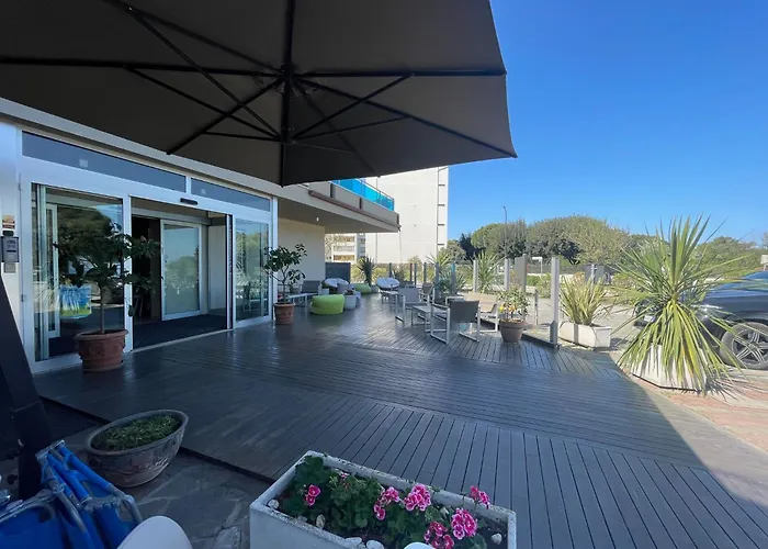 Hotel sulla spiaggia a Lido Adriano