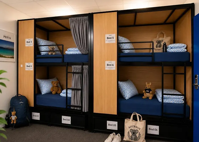 Podstel Perth City Backpackers Hostel - Capsule Style Accommodation - Valid Passport Required To Check In