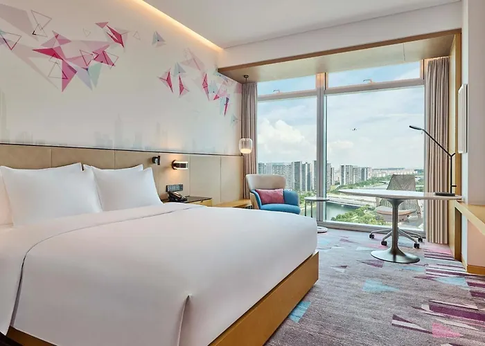 深圳国际会展中心希尔顿花园酒店 前海华发冰雪世界店 Hilton Garden Inn Shenzhen World Exhibition & Convention Center Qianhai Snow World
