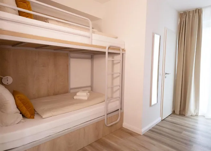 Fairschlafen Boutique Hostel Etagenbett Kombüse 0-03, Sauna, Fitness