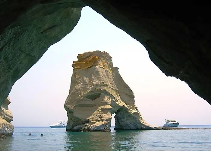 Hotéis de praia de Milos Island