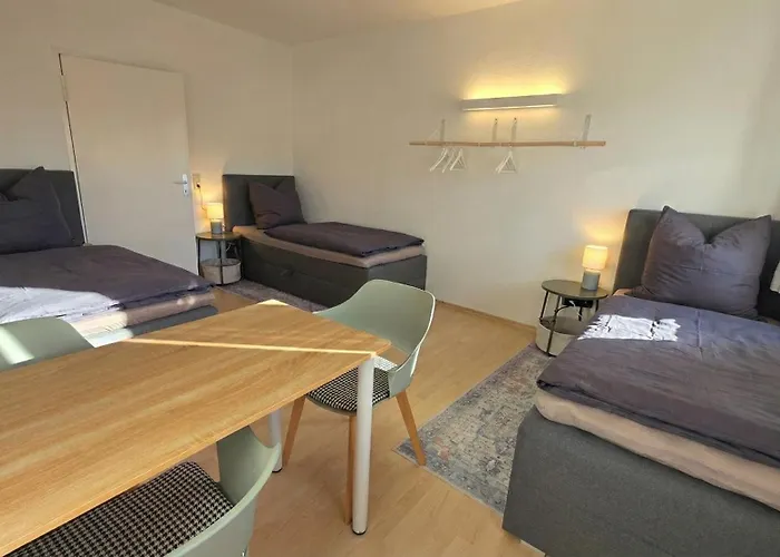Monteurunterkunft Bamberg Zentrum - WLAN, Balkon, Waschmaschine