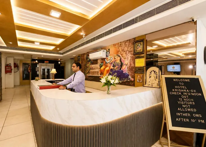 Hotel Krishna Deluxe-By Rcg Hotels Near New Delhi Train Station