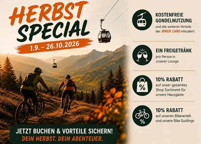 Hike&Bike Hostel mit Jokercard
