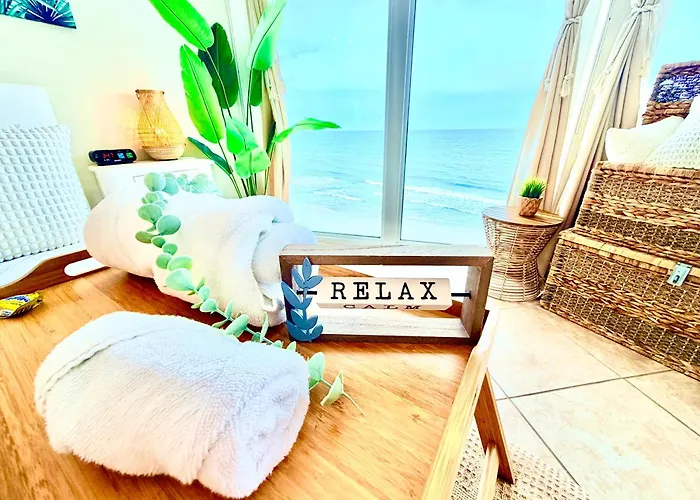 Penthouse Beach Oasis 704 Lovely Daytona Ocean Front Incredible Ocean View