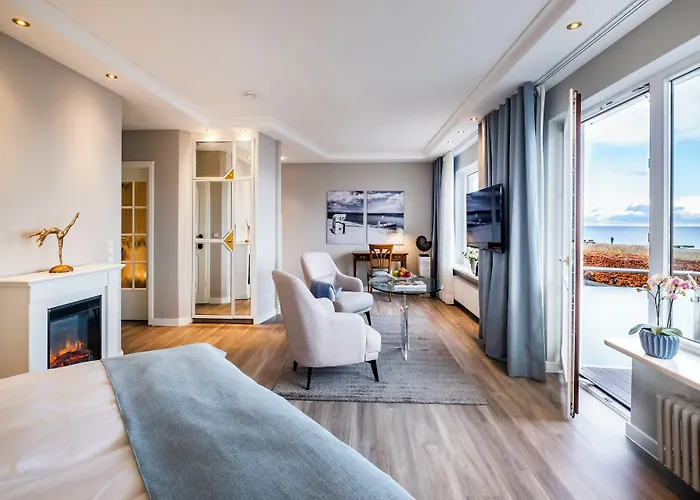 Büngers Apartment-Hotel mit Gartensauna - modern, gemütlich und strandnah
