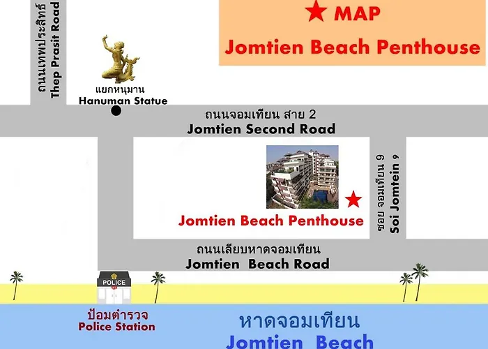 Jomtien Beach Penthouses Condo